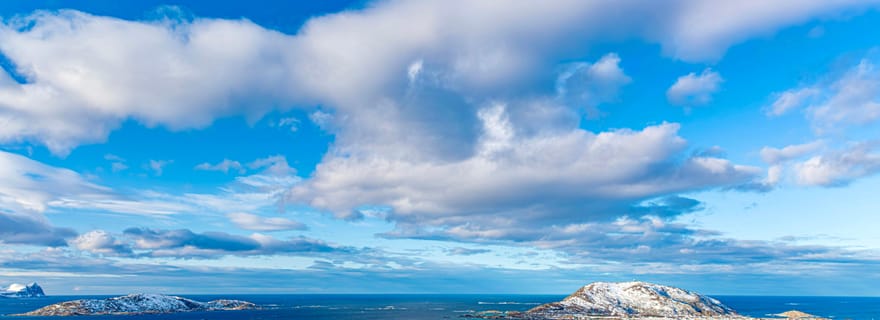 Tromsø : Excursion dans les fjords et à Sommarøy, avec option de déjeuner local chaud