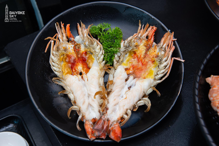 Bangkok: Baiyoke sky Dinner Buffet 79th Floor Stella Palace