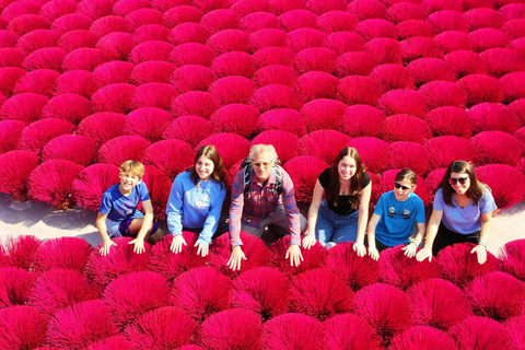 Hanoi: Incense Village, Conical Hat, Lacquer Art-SMALL GROUP PRIVATE Half Day- Incense Village- Hat Village- Train Street