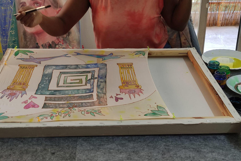 Create your own Greek Silk Scarf Souvenirs