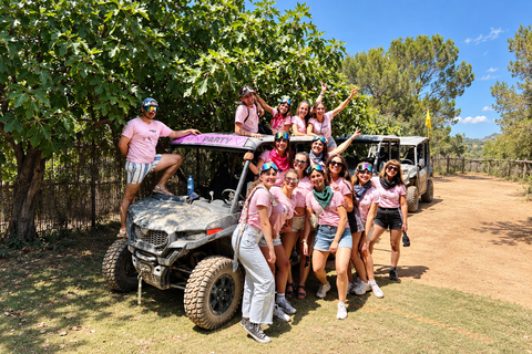 Benidorm: Buggy Algar Waterfalls Tour - Brides last Ride Benidorm: Buggy for 2 Persons Algar Waterfalls Tour
