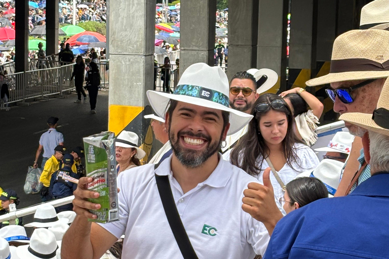 Silleteros Parade Sightseeing Tour with Front Box Included
