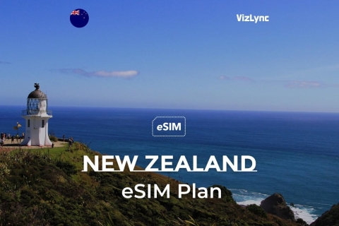 Nieuw-Zeeland Super Travel eSIM | Hoge snelheid mobiele data-abonnementenNieuw-Zeeland 3 GB - 30 dagen