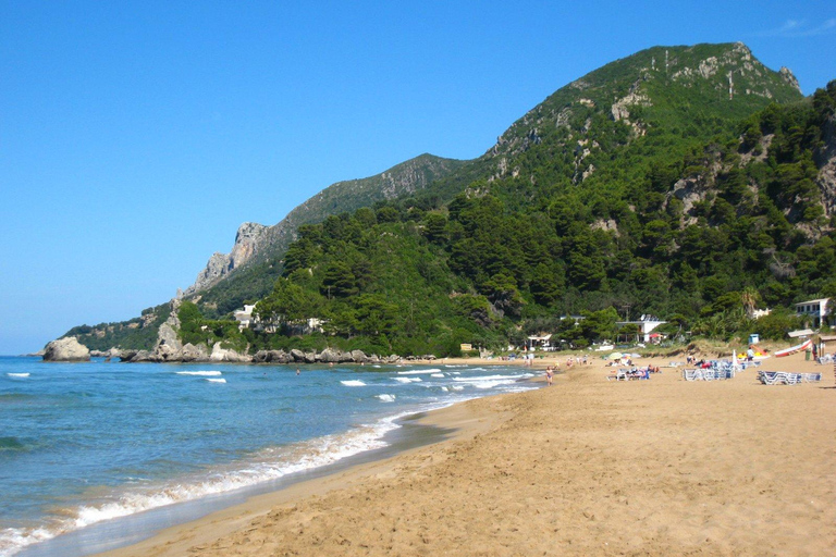 Excursão particular a Corfu - Paleokastritsa e praia de Glyfada