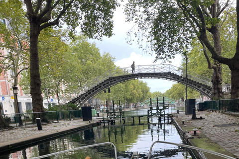 Unique Cruise on the Canal Saint-Martin and the Seine