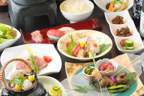 Kobe’s Top Restaurant Reservation for A5 Kobe Beef & Sushi Kobe Beef Special Meal Set (Sashimi & Sirloin Steak)