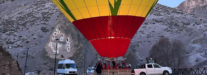 Aventure en montgolfière en Cappadoce