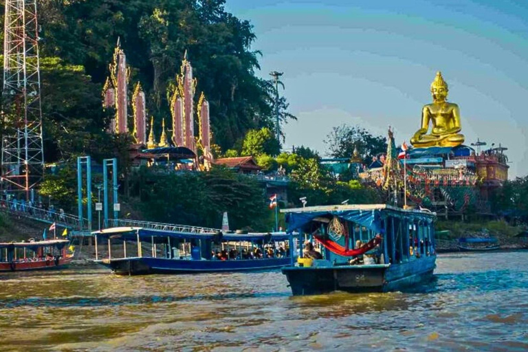 Journée complète à Chiang Rai : 3 temples, Triangle d&#039;Or et tour en bateau