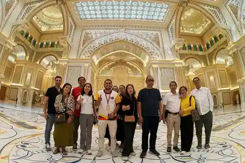 Abu Dhabi : Visite à pied de l'intérieur de Qasr Al Watan