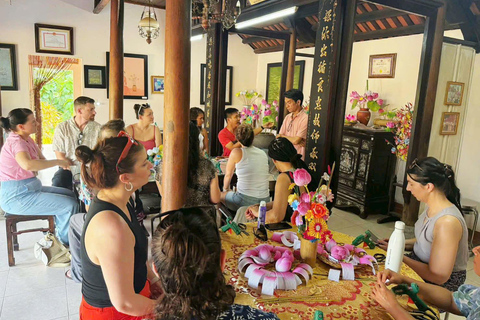 Hue: Perfume River Dragon Boat Tour with Cycling & Crafts