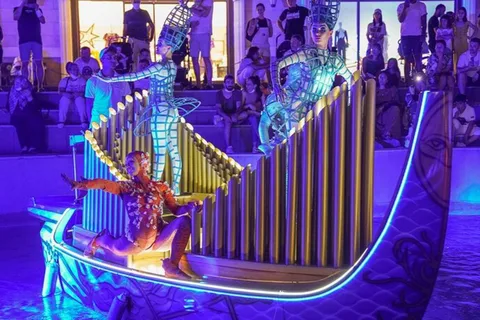 ANTALYA ALANYA:The Land of Legends Night Show with Transfers