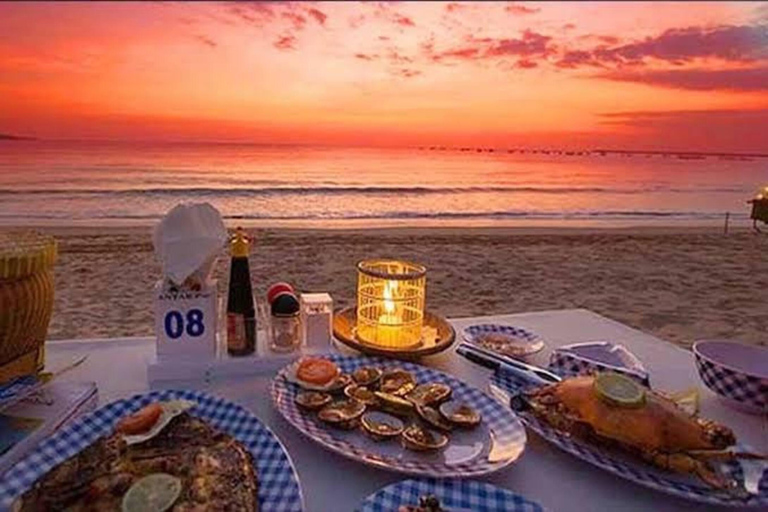 Bali Isla de la Tortuga Barco de Botella de Cristal con Cena Romántica