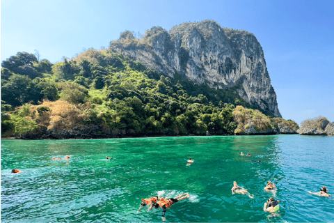 Krabi: Phi Phi en 4 eilanden met snorkelen per speedboot