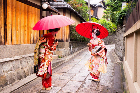 Kyoto : Visite à pied du quartier des geishas de Gion et des joyaux cachés