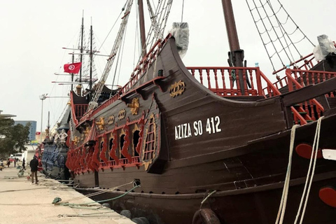 Sousse: Boat Cruise with Live Show, Swim, & Pickup