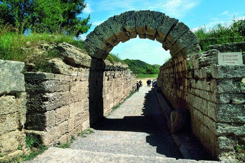Discover Ancient Olympia and Seaside Charm in Kalo Nero Private Luxury Zero-Emission Electric SUV Transfer (Up to 4)