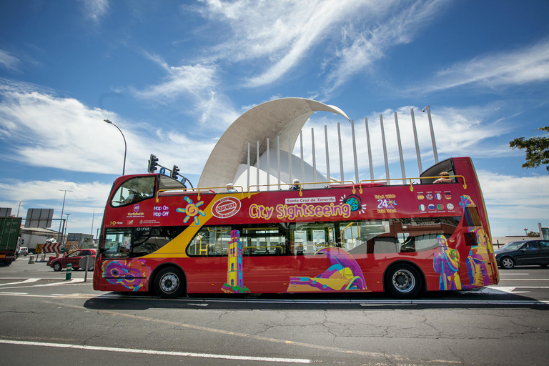 City Sightseeing: Santa Cruz de Tenerife HOHO Bus Tour 24-Hour Hop-On Hop-Off Bus Tour