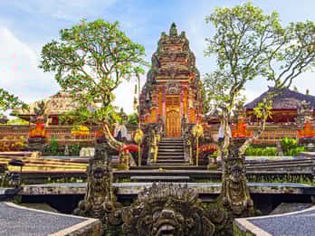 Z Bali: Świątynia Saraswati, Małpi Las, Wodospady Ubud