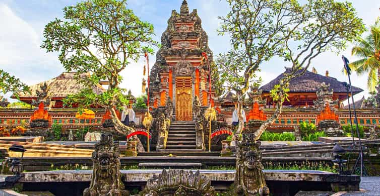 From Bali: Saraswati Temple, Monkey Forest, Ubud Waterfalls