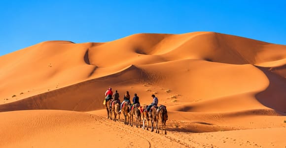 Depuis Marrakech : 3 jours de safari dans le Sahara, quads et balade à dos de chameau