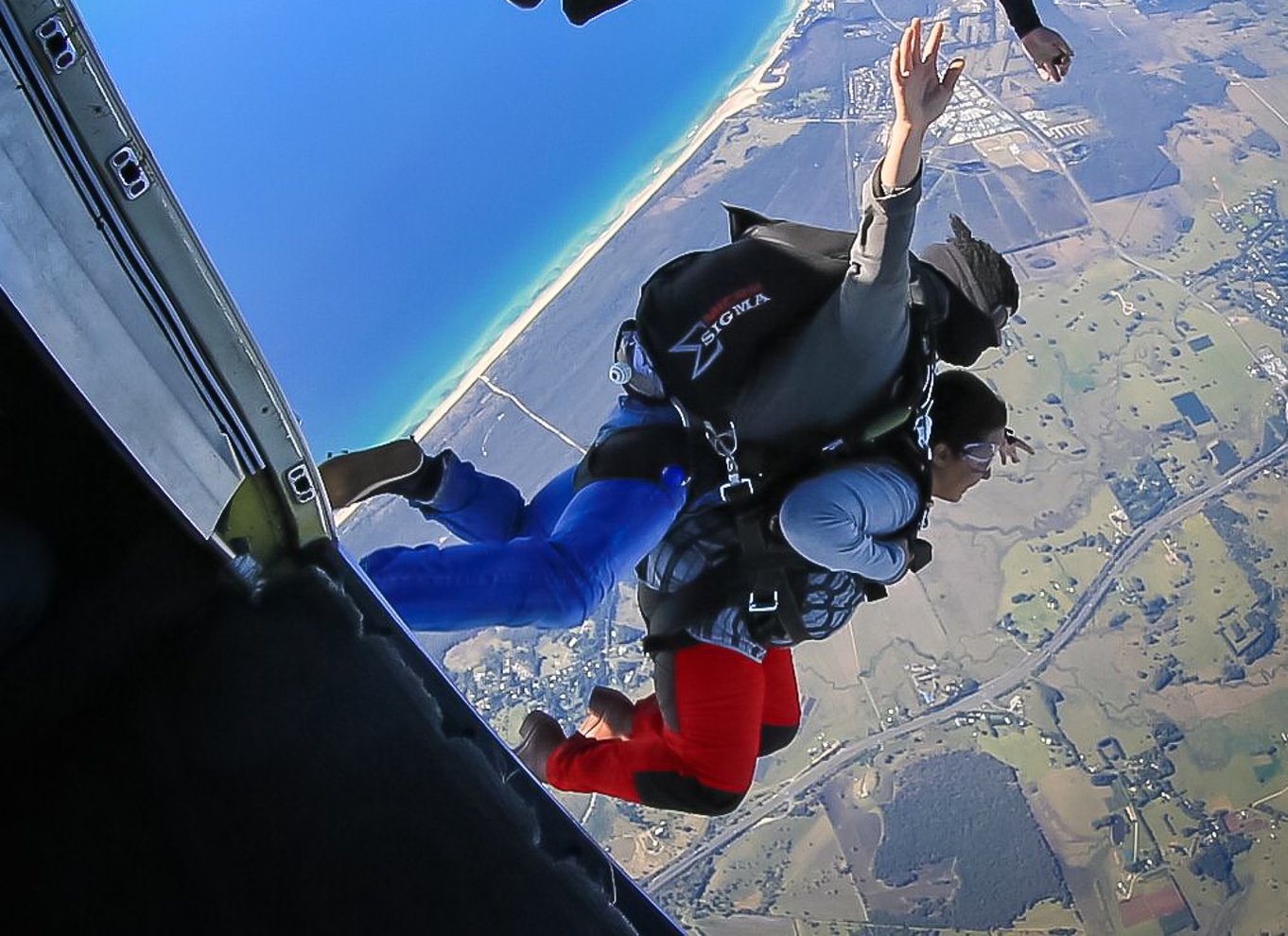 Byron Bay Tandem Skydive med mulighed for transfer