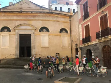 Cagliari: Geführte Altstadttour mit dem Elektrofahrrad