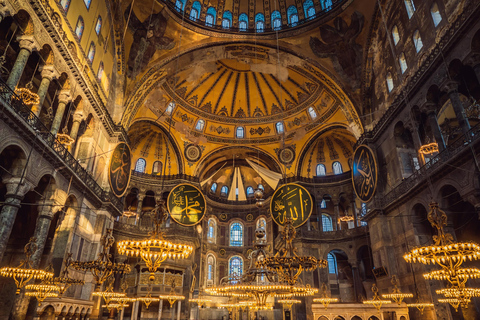 Istanbul: Blue Mosque, Hagia Sophia, & Cistern Tour Guided Group Tour Excluding Cistern