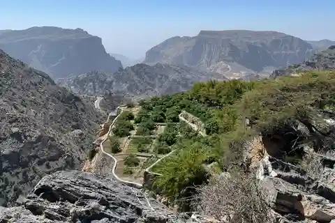 Tour del campeggio di Jabal Akhdar
