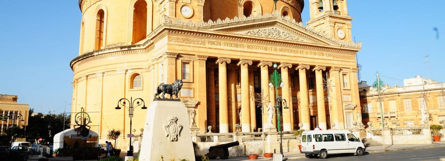 Visite d'une demi-journée de Mosta, du village artisanal de Ta'Qali et de Mdina