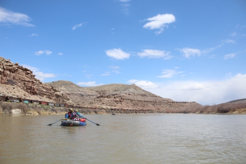 Moab: gezinsvriendelijke raftingtrip van een halve dag op de Colorado-rivierMoab dagelijkse reis van een halve dag