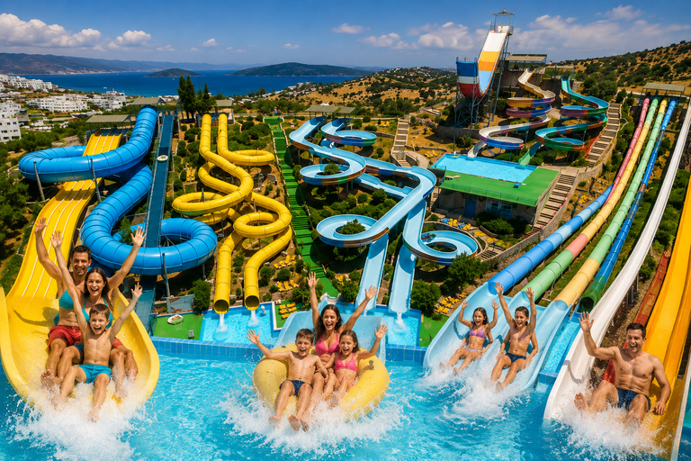 Bodrum: Aquapark Entry Ticket with Unlimited Access