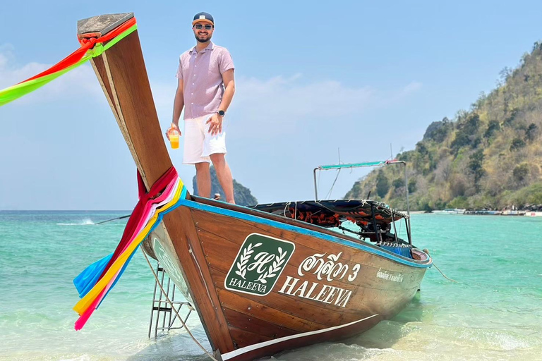 Krabi: tour delle 4 isole con barca a coda lunga e pranzo