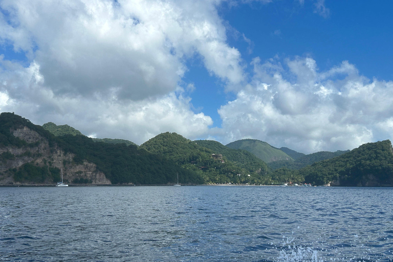 Excursion à Sainte-Lucie : Excursion en mer pour visiter Soufriere