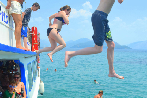 Corfu: Blue Lagoon Cruise with BBQ Lunch and Swim Stops