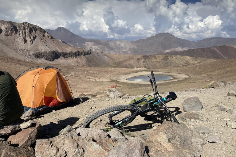 From Santiago: Full-Day High Altitude Andes Bike Adventure