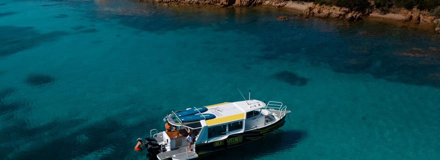Porto Vecchio : Excursion en bateau dans l'archipel de la Maddalena (Sardaigne)