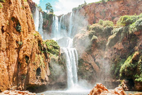 Marrakech: Ouzoud Waterfalls Day Trip & Optional Boat Ride Private Tour with Boat Ride