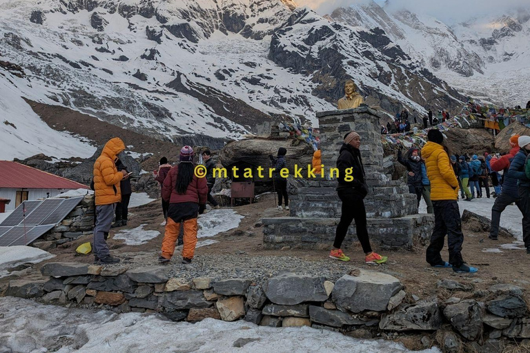 Kort Annapurna Base Camp Trek: 5 dagar från Pokhara: PokharaPrivat guidad vandring i Annapurna Basecamp utan måltider