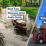 Riga Combo: tour in barca e giro in elettrobus nel centro storico