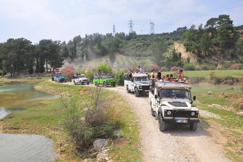 Side: Jeep Safari with Manavgat Waterfall & Lunch Side: Jeep Safari NO BOAT TRİP