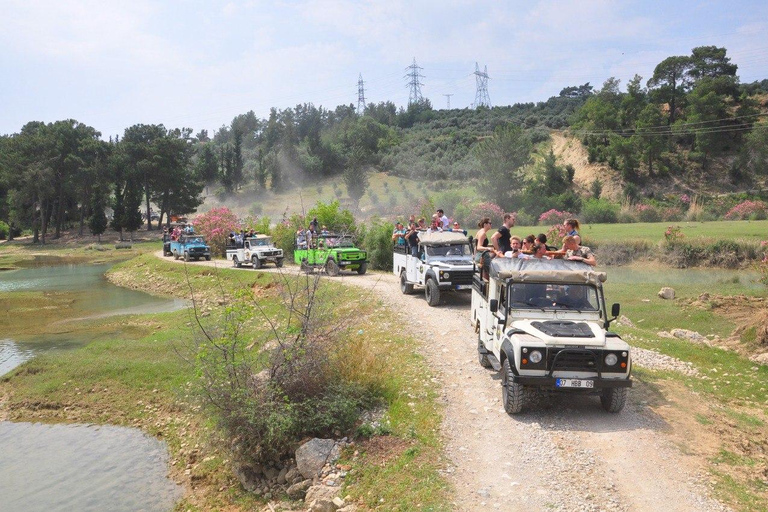 Side: Jeep Safari with Manavgat Waterfall & Lunch Side: Jeep Safari NO BOAT TRİP