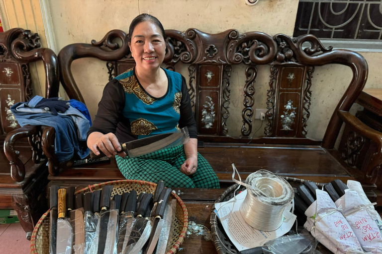 河内：在火中锻造——传统刀匠河内铁匠工坊：提供接送服务