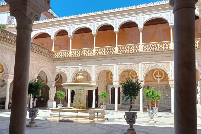 Sevilla: Geführte Tour durch die Casa de Pilatos mit Tickets