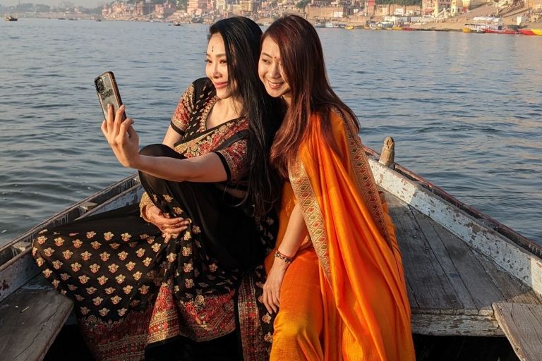 Wycieczka z przewodnikiem o wschodzie słońca w Varanasi