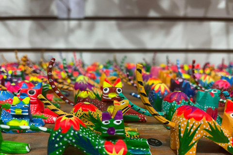 Huatulco: Create Your Own Alebrije and Painting Explanation.