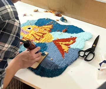 Rug Tufting Workshop in Philadelphia
