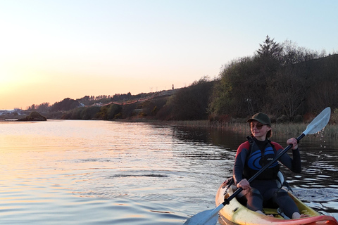 Donegal: Gita in kayak al tramonto sul lago Dunlewey