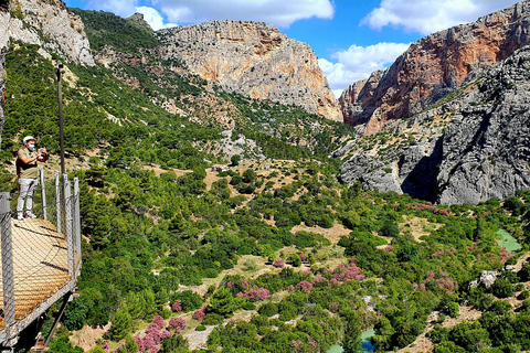 Málaga: Caminito del Rey Guidad tur med transport