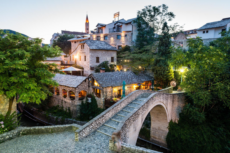 Private group city tour of Mostar and the Old Bridge English speaking guide