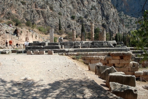 Z Aten: prywatna 2-dniowa wycieczka Meteory i Delphi3-gwiazdkowy hotel